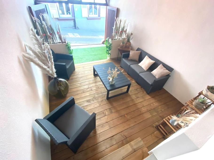 Gite Classe 4 Etoiles  La Maison Du Tonnelier Oberbronn エクステリア 写真