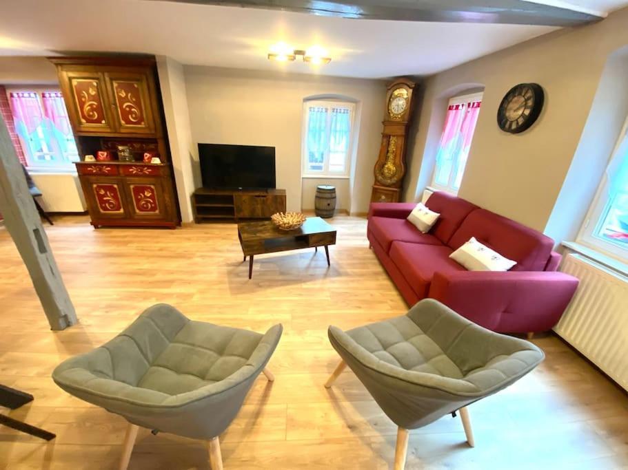 Gite Classe 4 Etoiles  La Maison Du Tonnelier Oberbronn エクステリア 写真